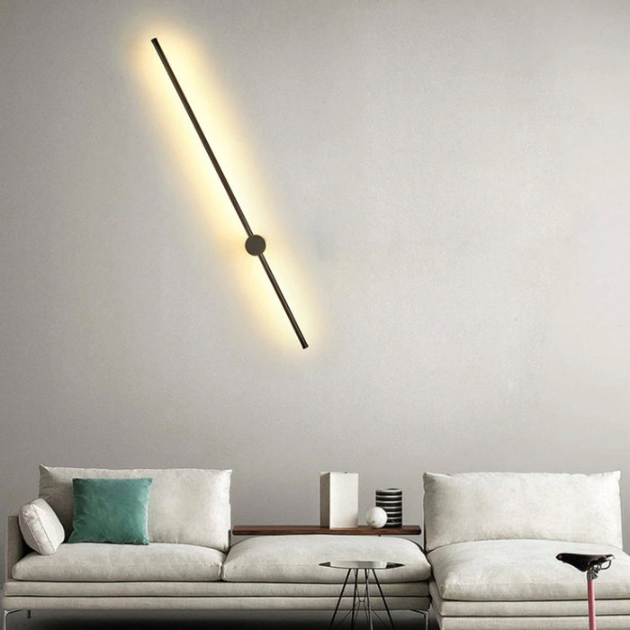 Opviq L1177 Lámpara de pared negra